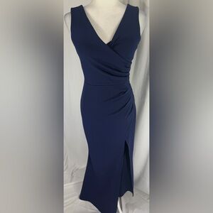 Woosea Navy Maxi Dress Size Small